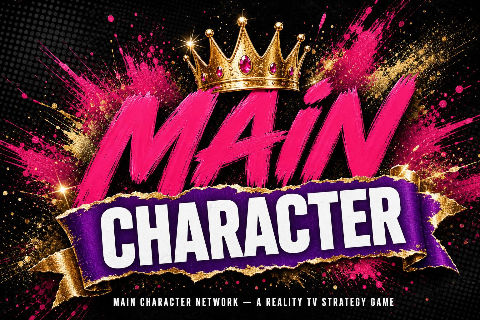 Main Character Network game key art