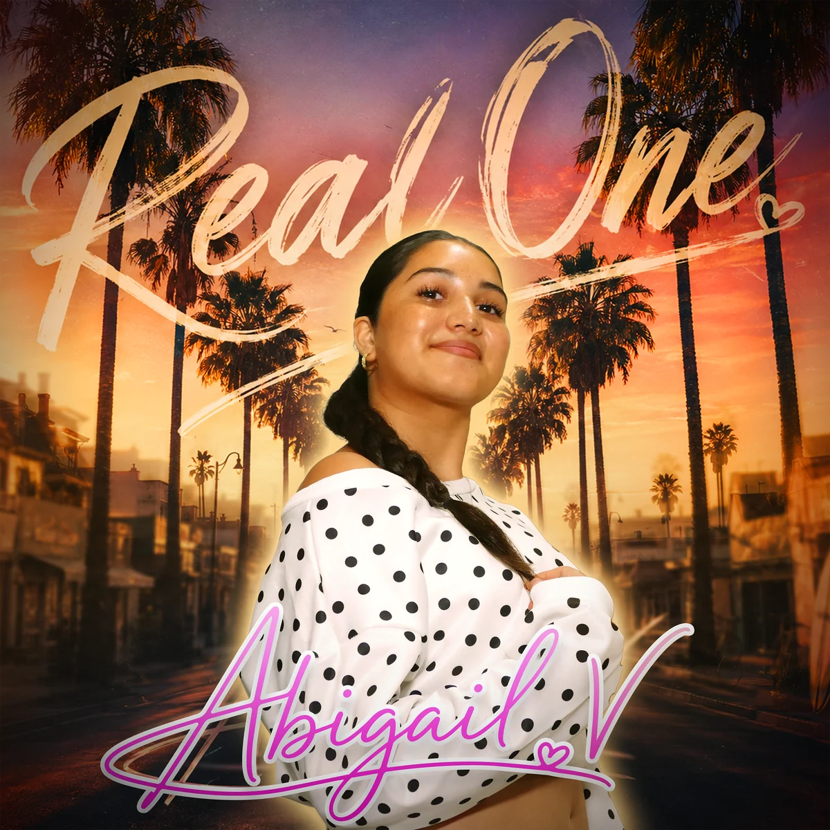 Cover artwork for Real One by Abigail V.